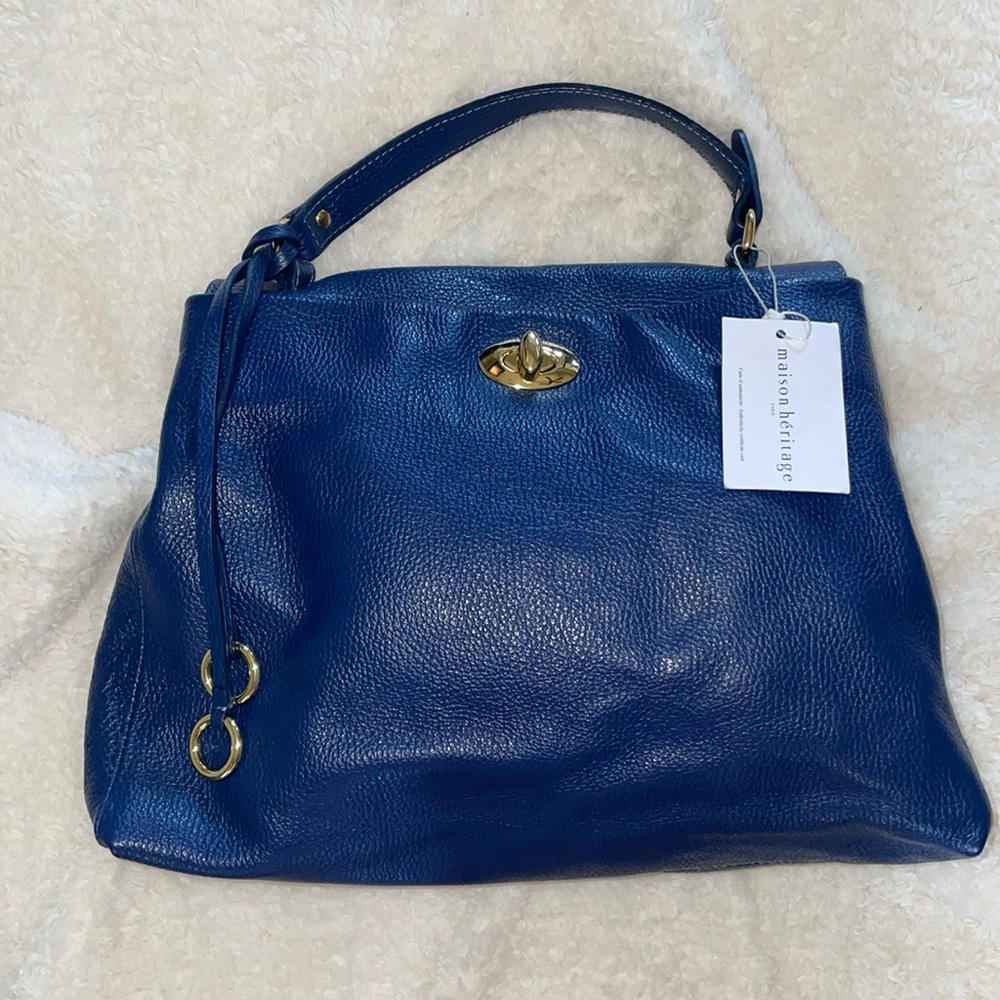 NEW! MAISON HERITAGE Dana Leather Crossbody